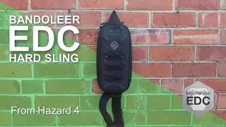 Bandoleer EDC Hard Sling - EDC sling bag with a difference