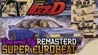 SUPER EUROBEAT Mix for Lonely Grocery Cart Drifting | Remastered