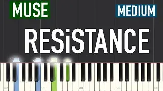 Muse - Resistance Piano Tutorial | Medium