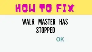 #walkmaster #fing24 WALK MASTER HAS STOPPED WORKING, HOW TO FIX 🐐 | FING 24 😌🆒