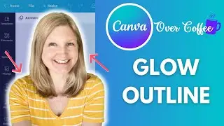 CANVA TUTORIAL:  How to make an outline around a photo in Canva