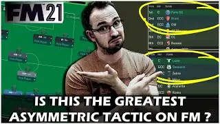 THE BEST ASYMMETRIC TACTIC ON FM ? | HIGH VOLTAGE | FM21 TACTICS | TOOKAJOBS | 21.4