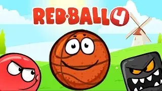 RED BALL 4 КРАСНЫЙ ШАРИК 4 Часть 2 ДРЕМУЧИЙ ЛЕС прохождение ВИДЕО игры games