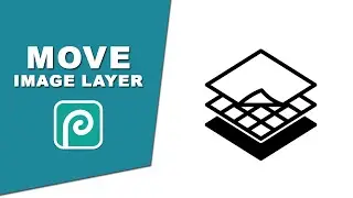 How to move image layer in photopea