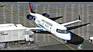 Toronto 🛫🛬 Montreal/X Plane 10 Mobile Global