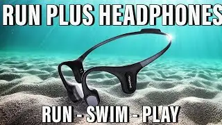 Run Plus Bone Conduction HeadPhone Run, SWIM or Play!