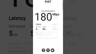 Excitel Wifi Speed Test on Android #wifispeed #excitel #shorta