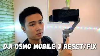 DJI OSMO MOBILE 3 GIMBAL ERROR RESET SOLUTION