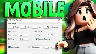 How To Get The Best Free Mobile Auto Clicker - Best Auto Clicker For Roblox Mobile! (2024)