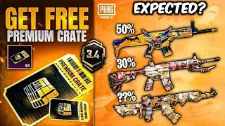 Next Premium Crate (Expected) Leaks - 3.4 Update Premium Crate - Premium Crate Upgraded Gun |PUBGM