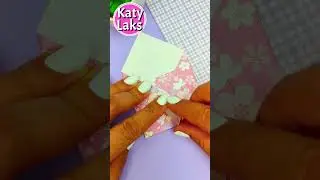 origami envelope DIY