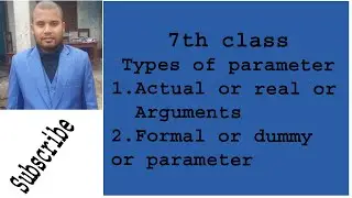 actual and formal parameter in qbasicby mithlesh kapar