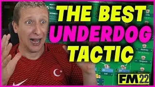 THE BEST UNDERDOG TACTIC ON FM22 | 4-3-3 | FOOTBALL MANAGER 2022