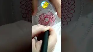 Как вам такой узор ?) Спирограф)  #spirograph #shorts