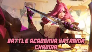 Battle Academia Katarina Chroma preview - PBE