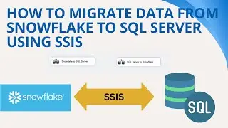 How to migrate data from SnowFlake to SQL Server using SSIS