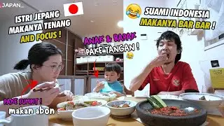 BEGINI KOCAK NYA SUAMI INDONESIA & ISTRI JEPANG SAAT BERBUKA PUASA ! ANAKNYA NGIKUT BAPAK NYA ;D !