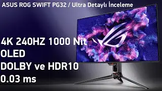 Her Şeyi Yapan Tek Monitör! / Asus ROG SWIFT OLED PG32UCDM İncelemesi