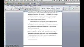 Inserting Footnotes in Word 2010 (Mac)