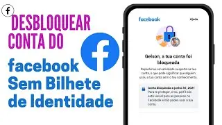 FACEBOOK BLOQUEADA COMO DESBLOQUEAR CONTA DO FACEBOOK! RESOLVIDO