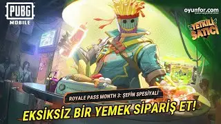 #PUBGMobile Royale Pass Month 3: Şefin Spasiyeli Başladı | %25'e Varan İndirimli PUBG UC Oyunfor'da