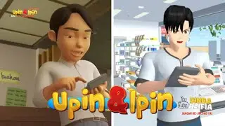 Tiru Aksi Upin Ipin Minyak Sawit Abang Iz | Upin & Ipin Terbaru 2024