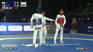 523 Quarter final Men  68kg KOR JIN H J  JOR KAREEM Z