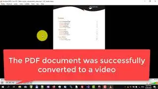 How to convert PDF to Video with PDF to VIdeo Converter