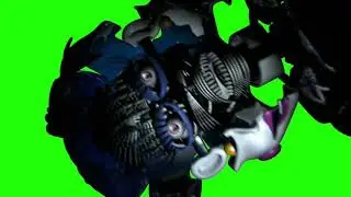 FnaF 5 | Sister Location | Ballora Jumpscare | Greenscreen