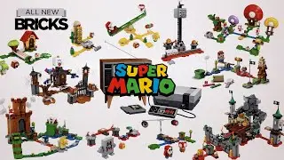 LEGO Super Mario Compilation of All 2020 Wave 1 Sets Speed Build