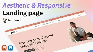 Responsive Website with HTML & CSS Only | Web Development Tutorial  | Tech Incept