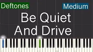 Deftones - Be Quiet And Drive (Far Away) Piano Tutorial | Medium