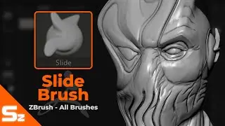 Slide Brush: ZBrush All Brushes