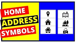 HOME ADDRESS SYMBOLS In Word