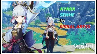 Ayaka Senhe in New Spiral Abyss