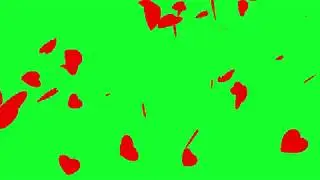 Green Screen : Love And Heart Background Effects Free Download