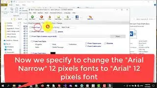 How to batch change Word fonts with Batch Change Word Fonts from 4dots Software