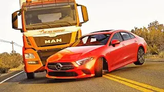 Overtakes and Car Crashes #06 [BeamNG.Drive]