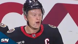 Senators' Brady Tkachuk, Adam Gaudette Strike 42 Seconds Apart To Bust It Open