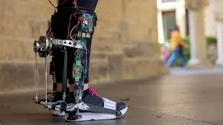 Stanford exoskeleton walks out into the real world