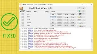 [FIXED] Apache shutdown unexpectedly | Apache not starting Xampp/Wamp/Lamp