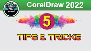 5 Amazing New Tips & Trick  in CorelDraw 2022 tutorial by, Amjad Graphics