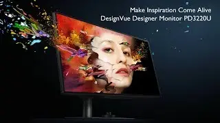 BenQ DesignVue Designer Monitor PD3220U - perfect for graphic design