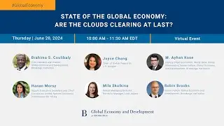 State of the global economy: Are the clouds clearing at last?