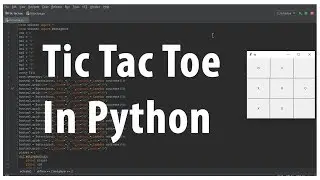 Tic Tac Toe In Python [  X/O ][ Pyhton 3 -- Pycharm ][ Windows ][ Tkinter ]