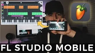 EDM CHALLENGE ON FL STUDIO MOBILE! Making a Beat from scratch FL Studio