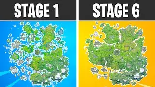 Water Drop Levels: Stage 1 to Stage 6 | Fortnite Season 3