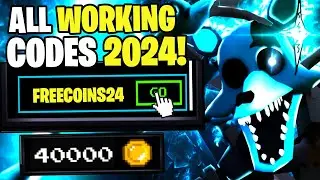 *NEW* ALL WORKING CODES FOR FIVE NIGHTS TD IN 2024! ROBLOX FIVE NIGHTS TD CODES