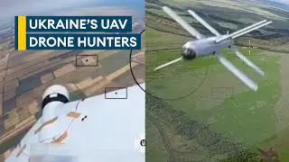 Drone duel: Ukraines new battlefield tactic to attack Russian UAVs