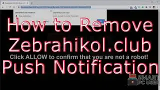 How to Remove Zebrahikol.club Pop-up Notifications (Chrome & Firefox)